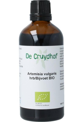 Cruydhof Artemisia vulgaris herb/bijvoet tinctuur bio (100 Milliliter)