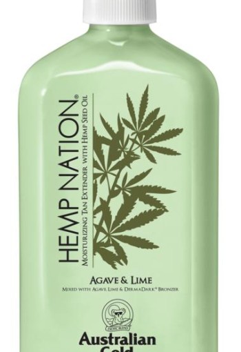 Australian Gold Hemp nation tan extender agave & lime (535 Milliliter)