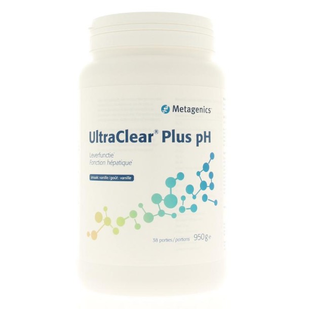 Metagenics Ultra clear plus pH vanille (966 Gram)