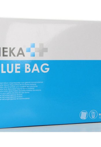 Heka Bluebag stoma afvalzakje niet steriel (100 Stuks)