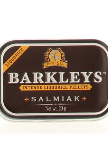 Barkleys Liquorice pellets salmiak (20 Gram)