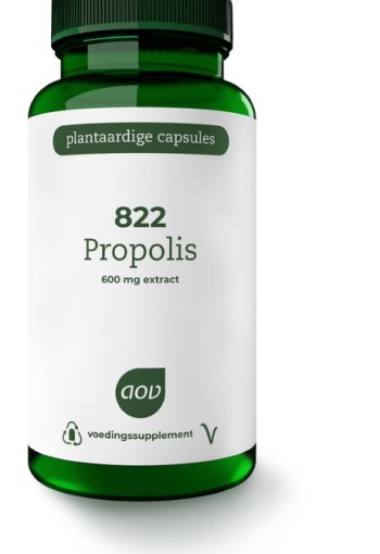 AOV 822 Propolis 600mg (60 Vegetarische capsules)
