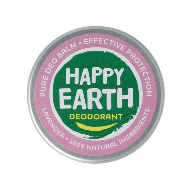 Happy Earth Pure deodorant balm lavender (45 Gram)