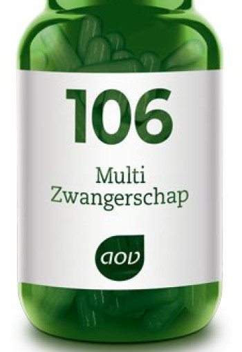 AOV 106 Multi zwangerschap (60 Vegetarische capsules)