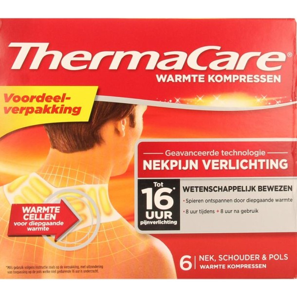 Thermacare Promopack nek schouder pols (6 Stuks)