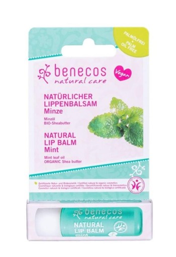 Benecos Natural lipbalm mint (4,7 Gram)