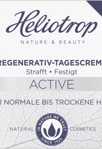 Heliotrop Active regeneratie dagcreme (50 Milliliter)