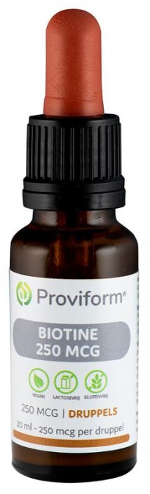 Proviform Biotine 250mcg druppels (20 Milliliter)