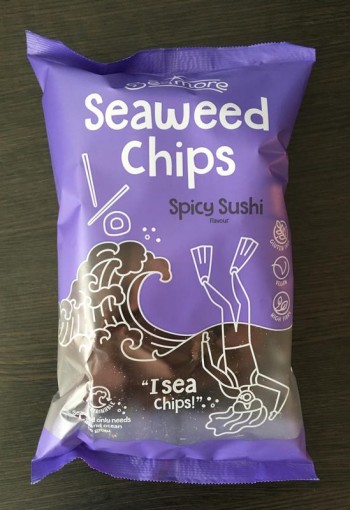 Seamore Zeewier tortilla chips spicy sushi (135 Gram)