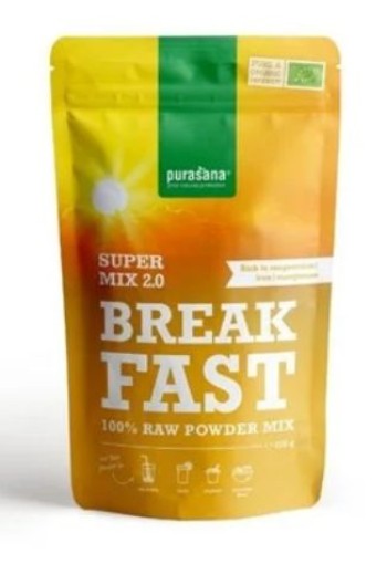 Purasana Breakfast mix 2.0 vegan bio (250 Gram)