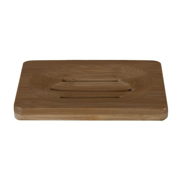 Happysoaps Zeephouder bamboe voor 2 shampoo bars (1 Stuks)