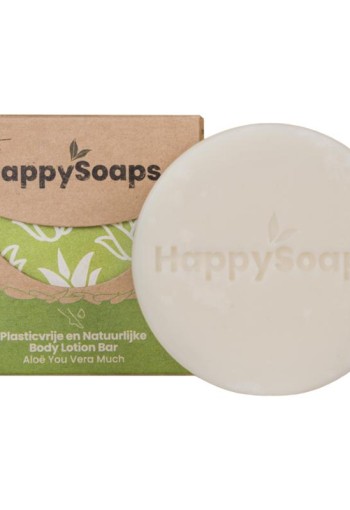 Happysoaps Bodylotion bar aloe you vera much (70 Gram)