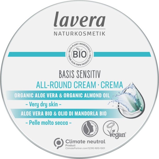 Lavera Basis Sensitiv all-round creme cream bio (150 Milliliter)