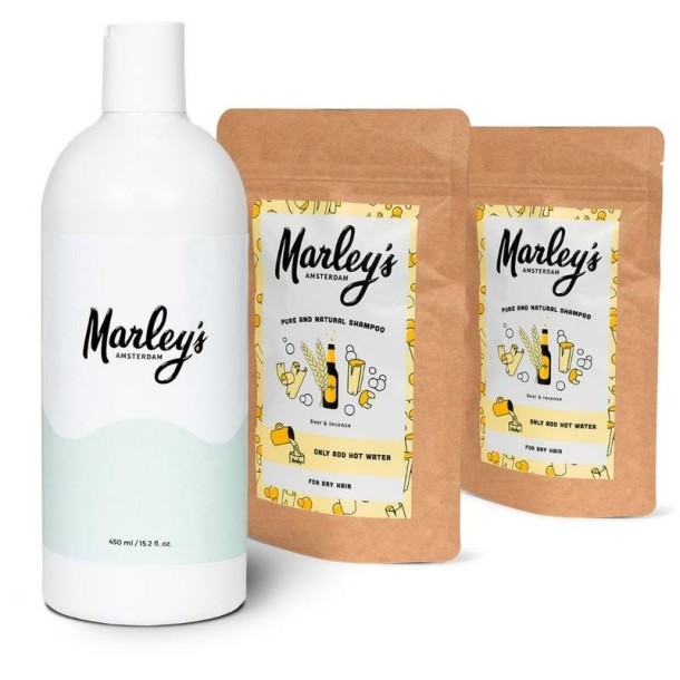Marley's Ams Pakket 2x bier & wierook shampoo (1 Set)