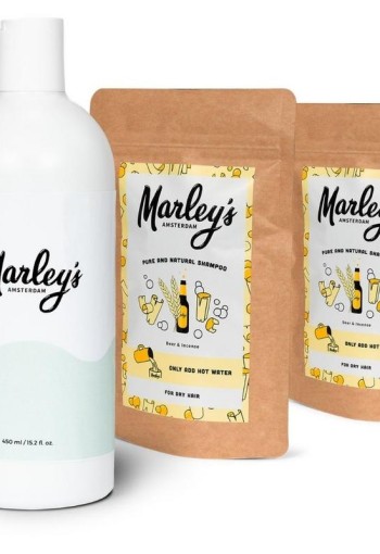 Marley's Ams Pakket 2x bier & wierook shampoo (1 Set)