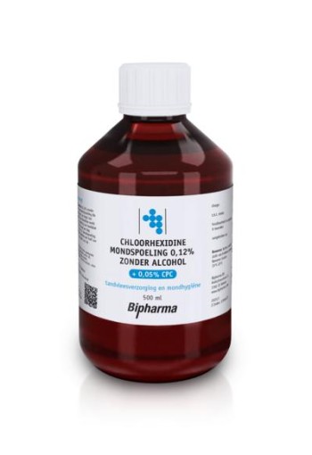 Bipharma Chloorhexidine mondspoeling 0.12% (500 Milliliter)