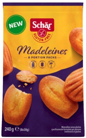 Dr Schar Madeleines classic glutenvrij (240 Gram)
