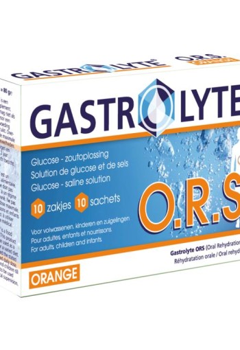 Gastrolyte O.R.S. Orange (10 Sachets)