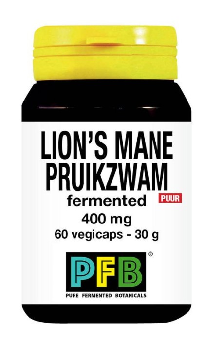 SNP Lions mane ferment 400 mg puur (60 Vegetarische capsules)