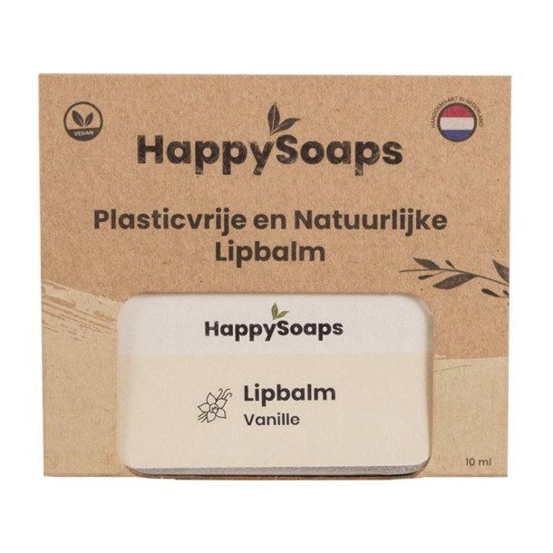 Happysoaps Lipbalm vanille (10 Gram)