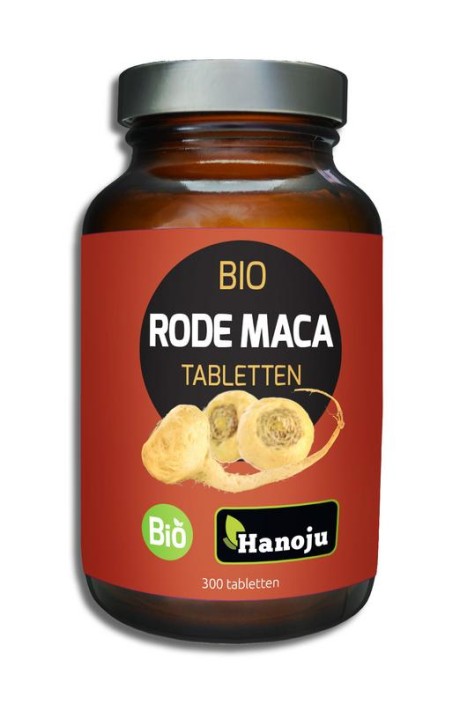 Hanoju Bio rode maca tabletten (300 Tabletten)