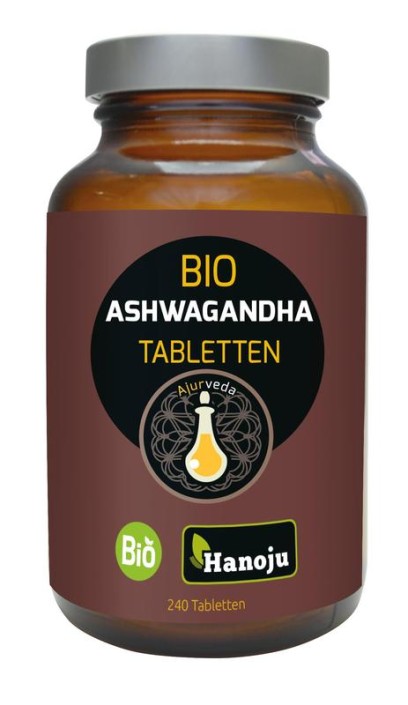 Hanoju Ashwagandha organic 500mg (240 Tabletten)