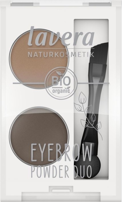 Lavera Eyebrow powder duo (1 Stuks)