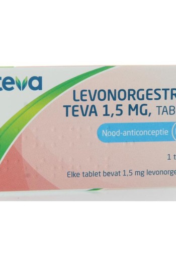 Teva Levonorgestrel 1.5mg (1 Stuks)