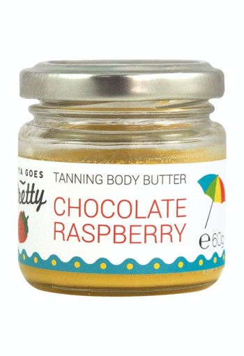Zoya Goes Pretty Tanning body cream chocolate & raspberry (60 Gram)