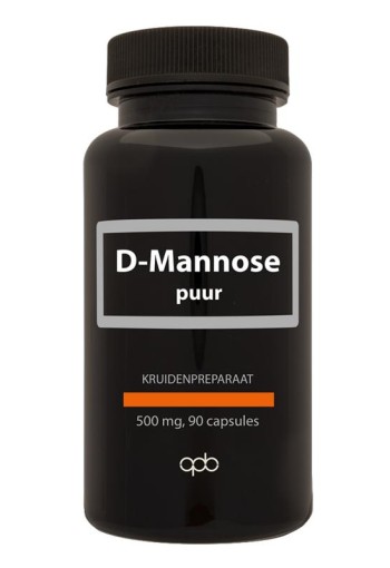 Apb Holland D-Mannose puur forte 500mg (90 Vegetarische capsules)
