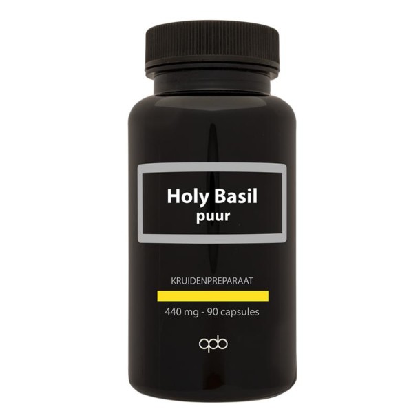 Apb Holland Holy basil/tulsi extract puur 440mg (90 Vegetarische capsules)