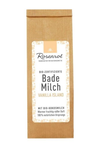 Rosenrot Badmelk vanille island (150 Gram)