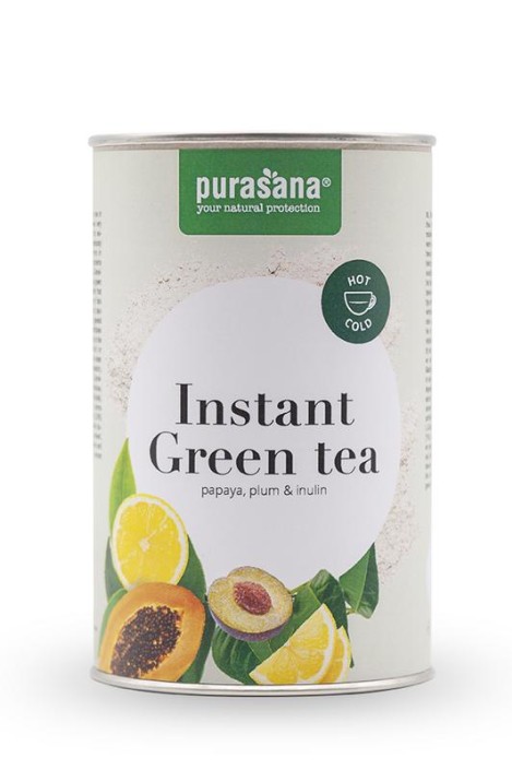 Purasana Groene thee instant (200 Gram)