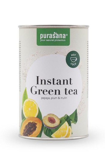 Purasana Groene thee instant (200 Gram)