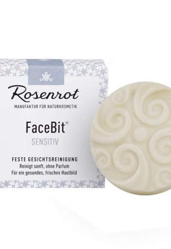 Rosenrot Solid facebit sensitive (50 Gram)