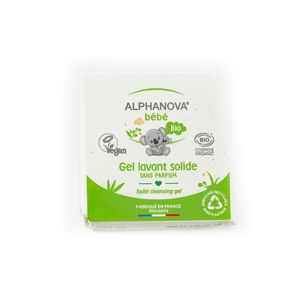 Alphanova Baby Baby bio solid cleansing gel (100 Gram)