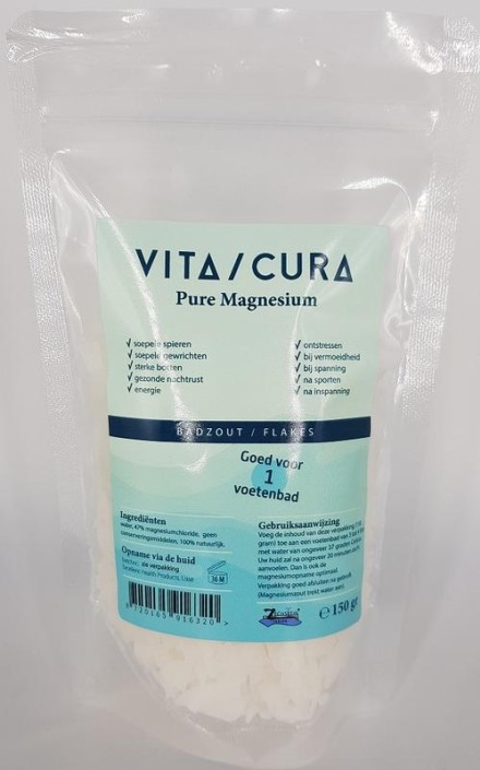 Vitacura Magnesium voetbadzout (150 Gram)