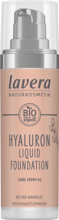 Lavera Hyaluron liquid foundation cool ivory 02 bio (30 Milliliter)
