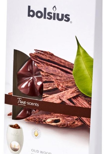 Bolsius True Scents waxmelts old wood (6 Stuks)