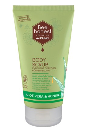 Traay Bee Honest Bodyscrub aloe vera & honing (150 Milliliter)