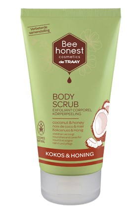Traay Bee Honest Bodyscrub kokos & honing (150 Milliliter)