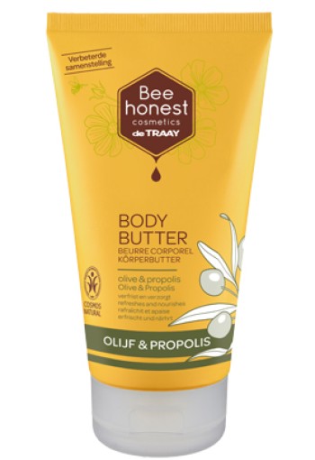 Traay Bee Honest Bodybutter olijf & propolis (150 Milliliter)