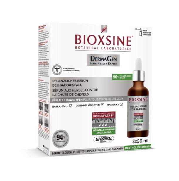 Bioxsine Serum bij haaruitval (3 Stuks)