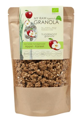 Vitiv Tijgernoot granola appel kaneel bio (230 Gram)