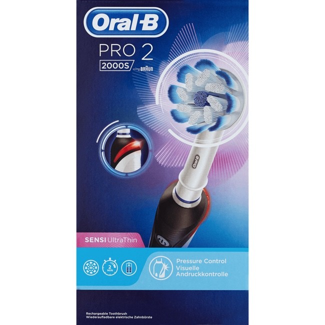 Muildier En team verlegen ORAL B Oral-B Pro 2000S Elektrische Tandenborstel