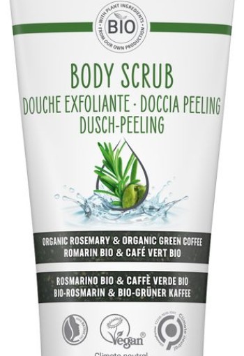 Lavera Body scrub/douche exfoliante bio (200 Milliliter)