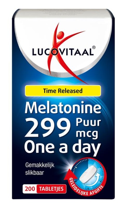 Lucovitaal Melatonine 299mcg (200 Tabletten)
