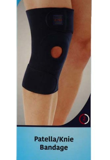 Emdee Knieband met stabilizers blauw (1 Stuks)