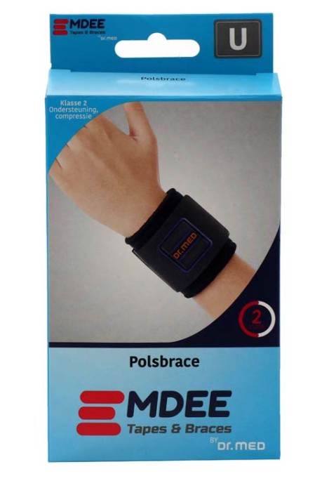 Emdee Pols supportband blauw (1 Stuks)