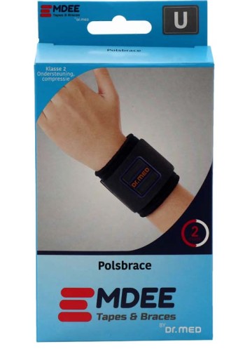 Emdee Pols supportband blauw (1 Stuks)